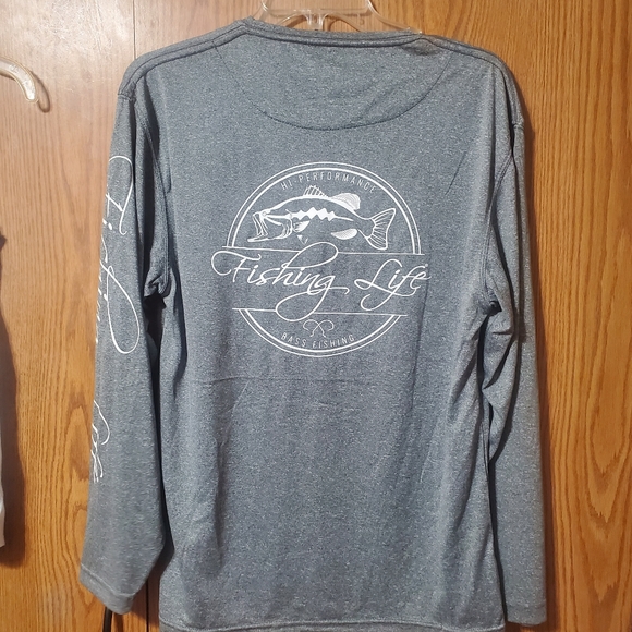 - New Fishing Life Long sleeve top - Picture 5 of 6